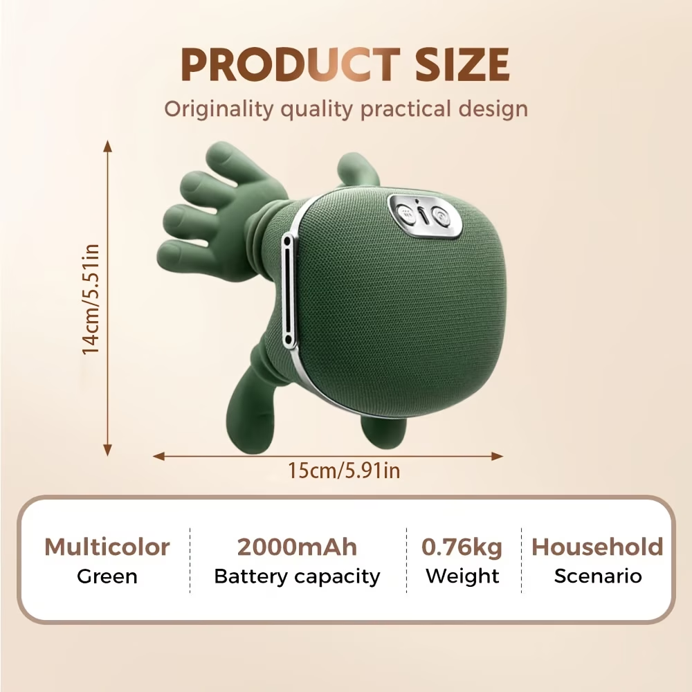 Human-Hand Kneading Neck Massager