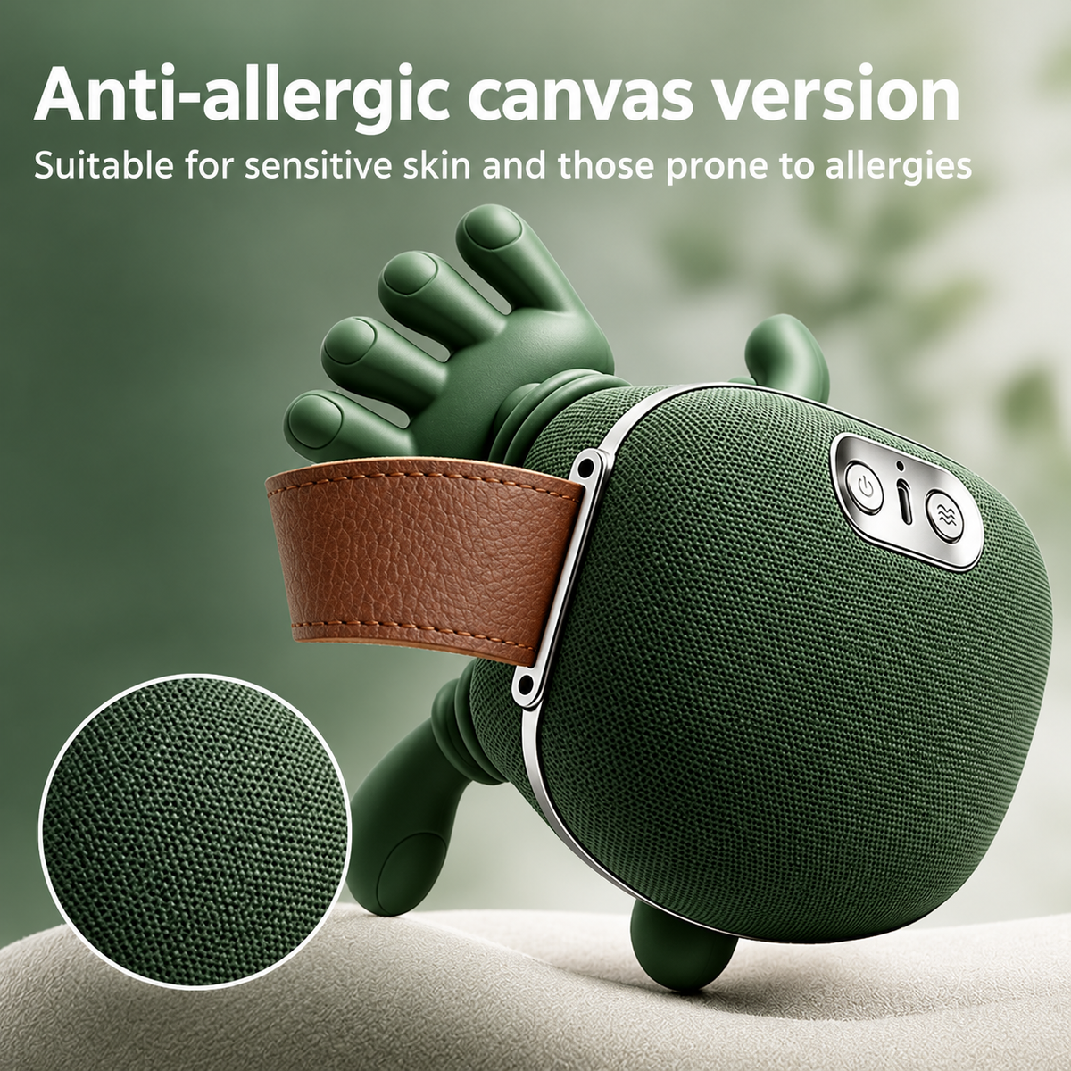 Human-Hand Kneading Neck Massager