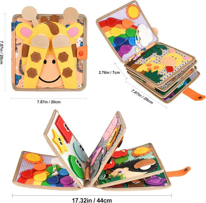 Montessori Giraffe Activity Book