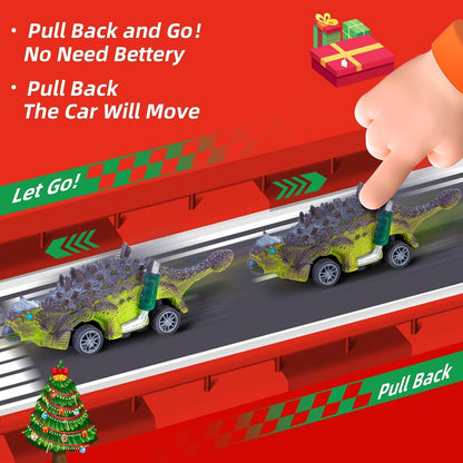 Calendrier de l'Avent Voiture Dinosaure + Carte Cadeau & Bracelet GRATUITS
