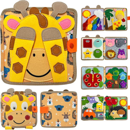 Montessori Giraffe Activity Book