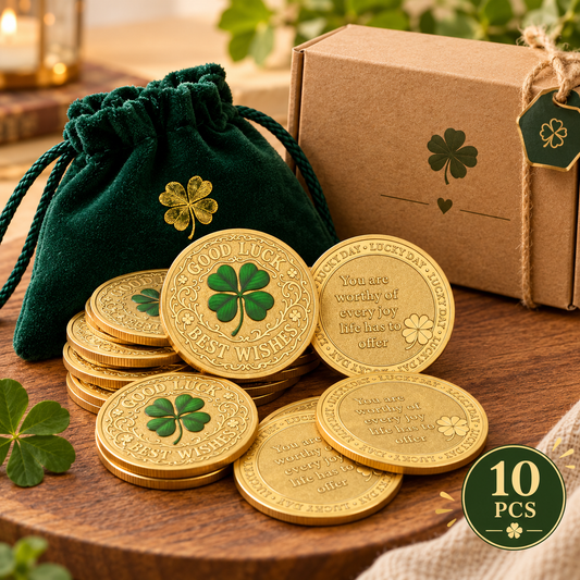 10 Little Wishes – Golden Lucky Commemorative Coins