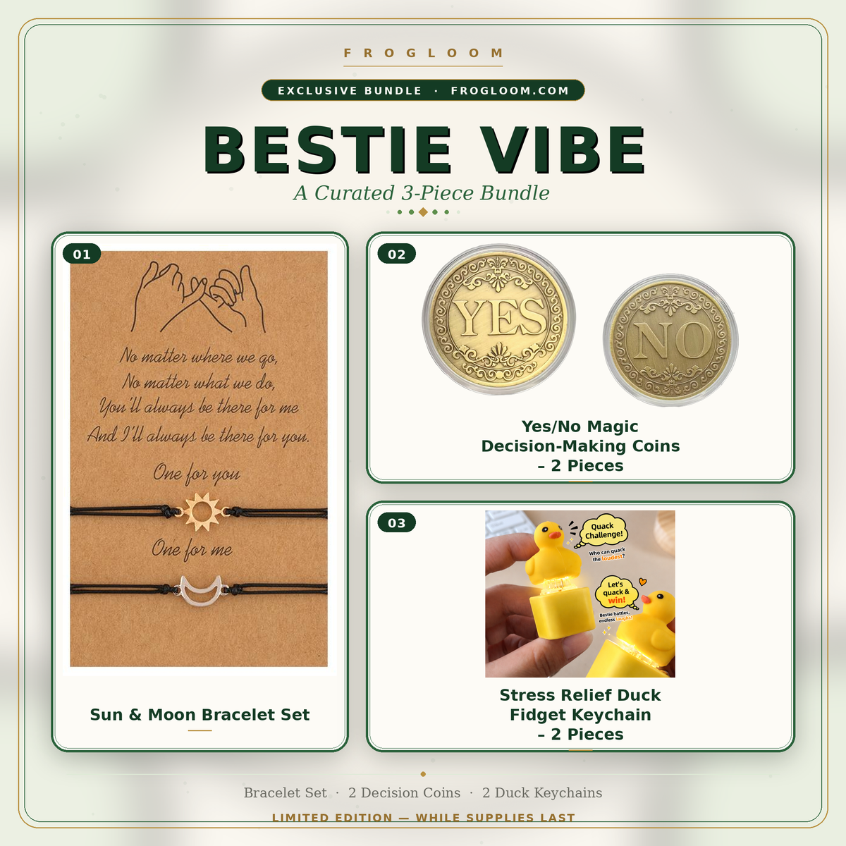Bestie Vibe Set – ultimate BFF gift bundle with matching accessories for two best friends