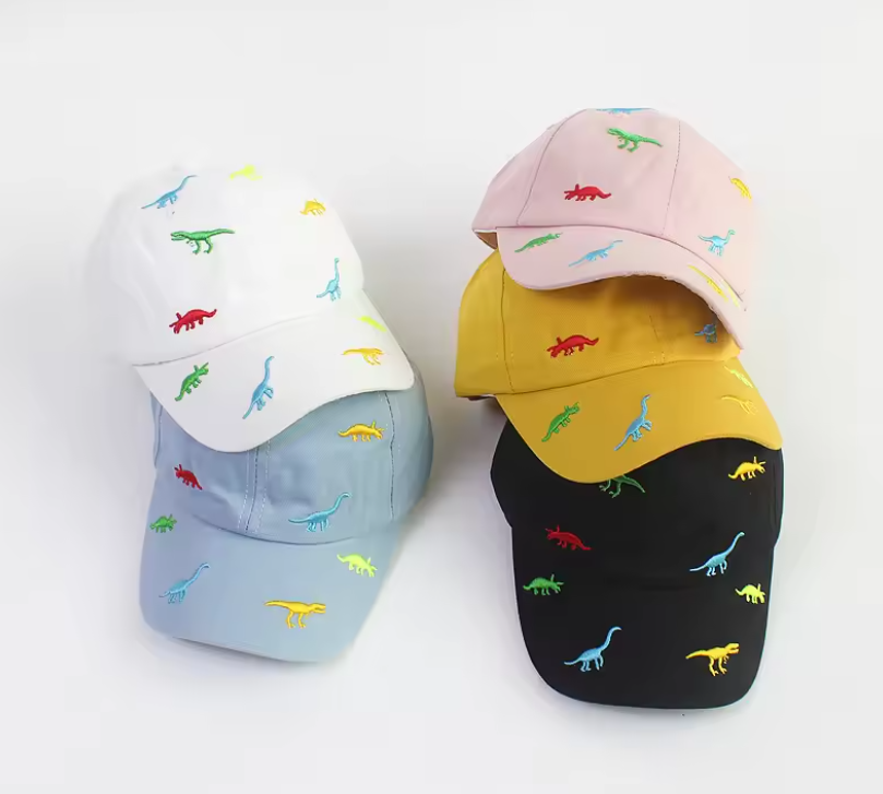 Cute dinosaur baseball cap for toddlers ages 1-4