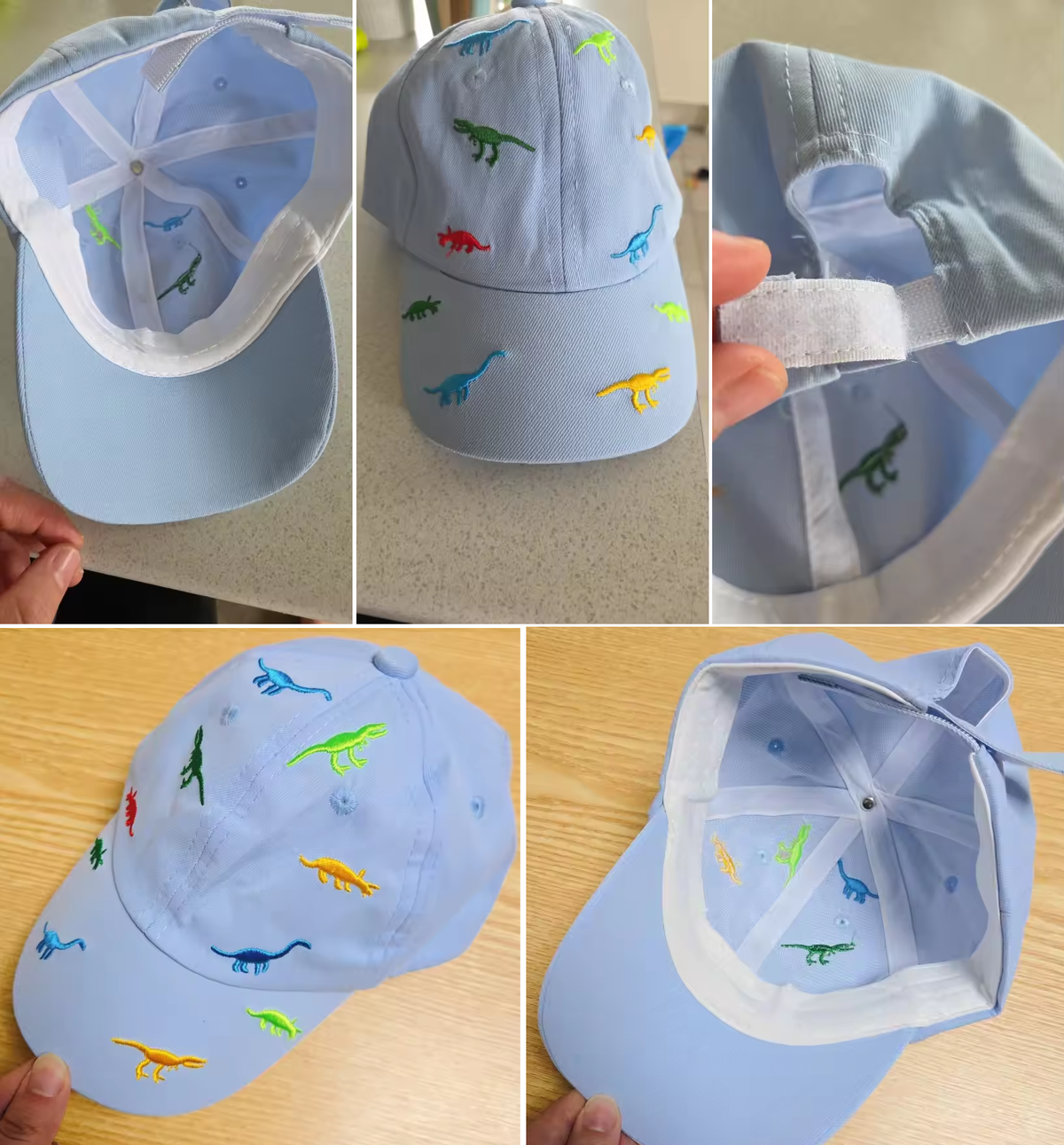 Cute dinosaur baseball cap for toddlers ages 1-4