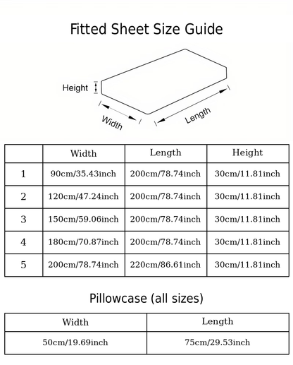 Fleece Fitted Sheet + Free 2 Pillowcases