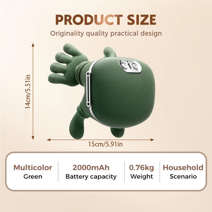 Human-Hand Kneading Neck Massager