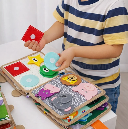 Montessori Giraffe Activity Book