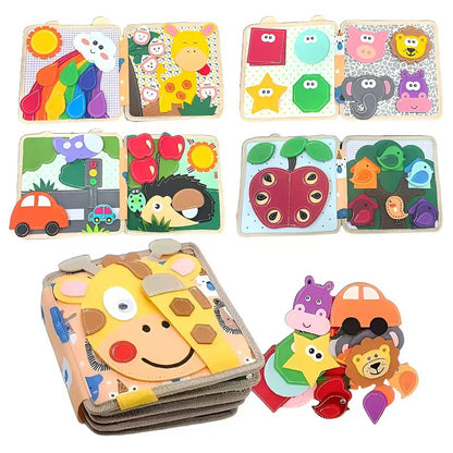 Montessori Giraffe Activity Book