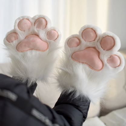 Cat claw squeaky gloves – fun cat-themed accessory with squeaky sound