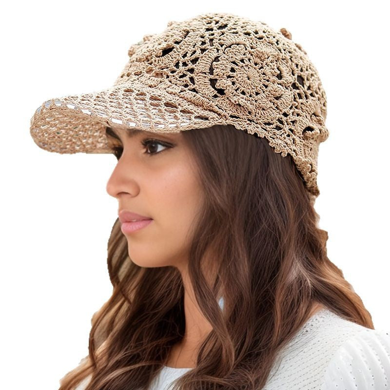 Crochet cap – charming handmade-style cap for a chic everyday look